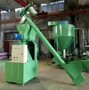 automatic poultry feed production line of pellet feed processing machine