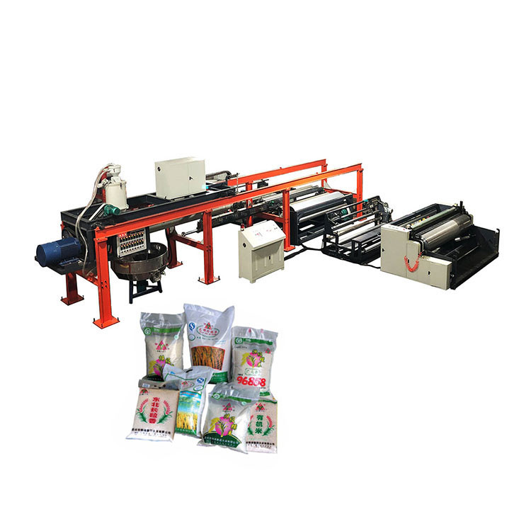 Pp Rice Machine Buy Automatic Pp Woven Rice Sack Laminated Bag Making Machine from ...