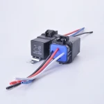 Automobile Relay Waterproof Integrated Wired DC12V 40A 5Pin 4pin Auto Relay With 105mm Length Wires car relay