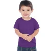 baby clothing wholesale soft and breathable 100%cotton crew neck short sleeve baby t shirt