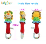 Baby Cute plush Rattle  hot product on amazon  hand bell toys