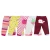 Import Baby Pants Baby Clothes Baby Leggings 5PCS Pack Newborn Cotton Trousers from China