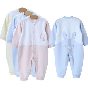 Baby rompers boys and girls long-sleeved summer baby clothes pure cotton newborn 0-18 months baby jumpsuit