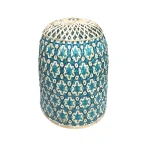 Bamboo lamp shade fabric Round Home Decoration