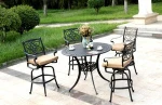 Bar set metal bar table and chair set