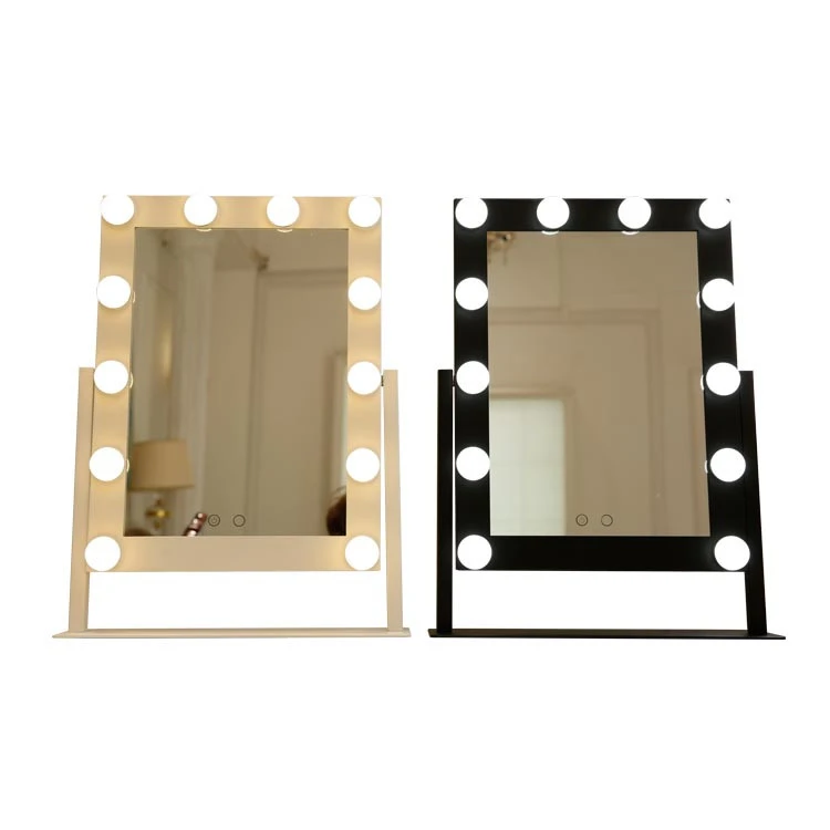 Bathroom cosmetic vanity makeup mirror with light mirror cosmetic