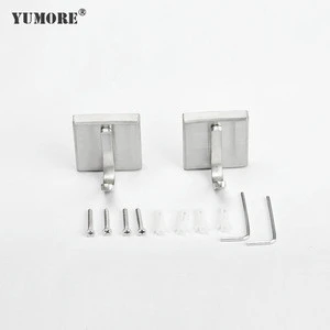Bathroom furniture accessories metal universal wall hanging hook command small coat hooks