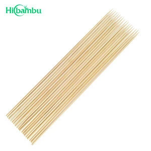 BBQ round bamboo sticks and skewers bamboo bbq