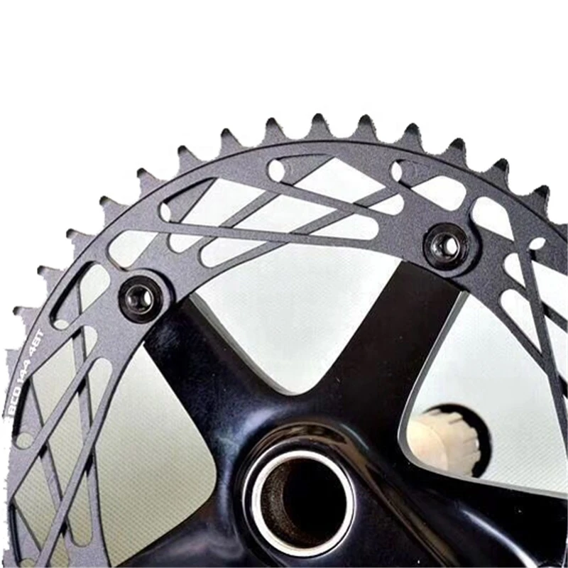 BCD 144 48T Track Bike Crankset Bicycle Aluminum Single Speed Road Fixed Gear Cycle Chainwheel Cranks Cycling Accessories