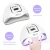 Import Best Selling 90W LED New style Nail Lamp Gel Powerful Fast Curing Sun Nail Lamp UV Nail Lamp Dryer from China
