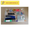 Best selling desktop office stationery set with plastic tray