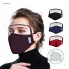 Best Selling Face Maskes With Eye Shield Anti Droplets With PM 2.5 Filter Washable Mouth Guard Eye Protection Mascarilla