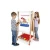 Import Best selling height adjustable whiteboard chalkboard wooden kid&#39;s art easel from China