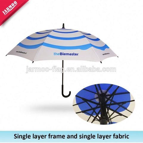 Best Selling Windproof Straight Golf 2 Fold Umbrella