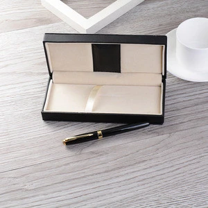 best tourist souvenir women gift sets wholesale metal material black gel pen with gold accessories