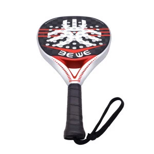 BEWEHigh Quality Padel Tennis Racket Custom Popular Full 18K Carbon Padel Racket
