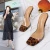 Import Big Shoes 45 46 Leopard Print Sandals Open Toe High Heels Women Transparent Perspex Slippers Shoes Heel Clear Sandals from China