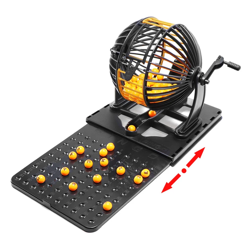 bingo machine game and lottery bingo game with 90 number bingo cage and balls