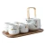 Import Black and White  marble design European coffee cups tea set porcelain tea set from China