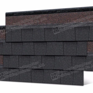 Black Materials Fiber Cement Roof Tiles