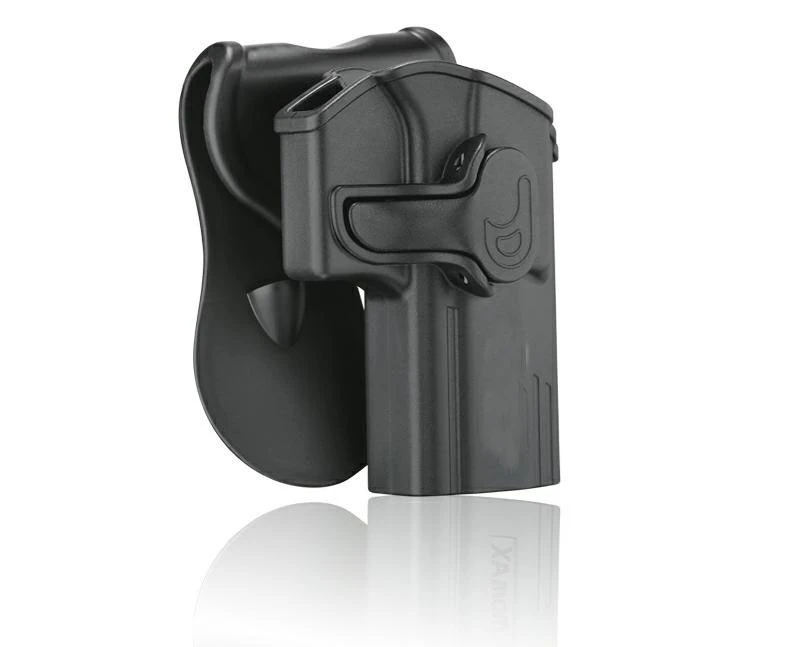 Black Outdoor Polymer Comfortable Tactical Pouch Gun Bag Pouch Holster Gun Bag