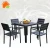 Import Black Square Poly wood Outdoor Coffee Table from China