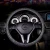Import Bling Diamond Diamante Anti-Slip Wheel Protector Car Interior Accessories 38cm M Size Car Steering Wheel Cover from China