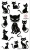 Import Body tottoo/black cat  temporary tattoo watertransfer tattoos from China