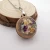 Import boho chic jewelry women with flower gold foil abalone shell wood and resin jewelry  bohemian handmade jewelry wholesale from China
