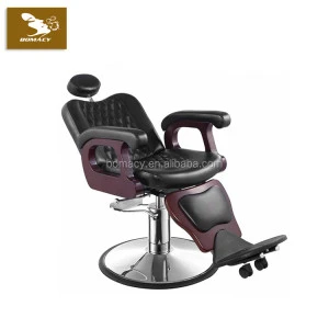 Bomacy Popular Simple Modern Design Hair Salon Furniture Barber Chair For Sale