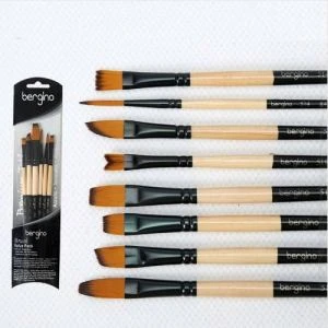 BOMJIA Hot Sale Artist Paint brushes Set For Oil Acrylic Watercolor Gouache Painting Brush Art Supplies