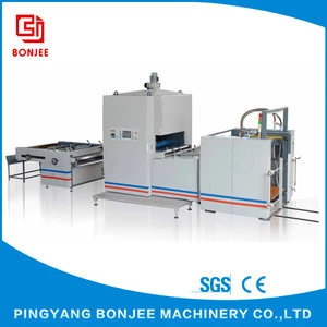 Bonjee Hot Selling High Quality Semi Automatic Vertical Laminating Machine