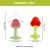 Bpa Free Food Grade Silicone Rubber Cute Funny Silicone Baby Teething Chew Toys Teether For Baby