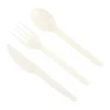 BPI OK Compost Food Safty 100%  Eco Friendly Disposable Cutlery Knife Fork Spoon Set