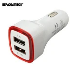 Brand Name Mobile Accessories Micro Dual USB Battery Charger Powered 2.1 Amp Double Car Charger USB