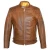 Import Brown Zipper Girls OEM New Ladies Customized Leather Women Jackets Coats from Pakistan