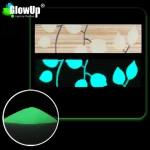Bulk Sky Blue Purple Glow In The Dark Acrylic Pigment Powder For Road
