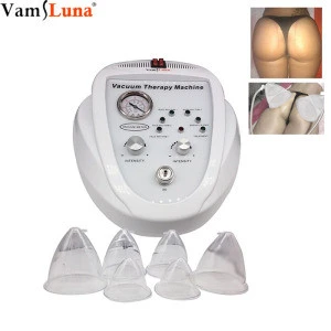Buttock  Vacuum Suction Machine And Female Breast Enlargement Pump Beauty Health Care Device with 6 Cups Body Massage Device