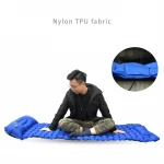 Camping Self Inflating Sleeping Pad with Attached Pillow Lightweight Air Sleeping Pads
