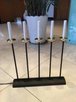 candleholder table lamp