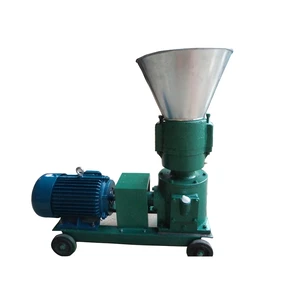 Capacity 100kg/h small used wood pellet machine animal feed pellet mill machine low   price with CE