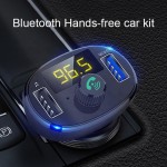 car fm transmitter bluetooth with quick charge 3.0 car adapter