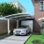 Carport, Canopies &amp; Carports,Garages Type and aluminum alloy Frame Material carport PNOC0055CPT
