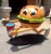 Import Cartoon food character fiberglass hamburger statue from China