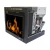 Import cast iron room heater insert wood burning stove with double door fireplace from China