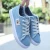 Import Casual shoes woman new arrival lace-up canvas shoes spring/autumn fashion shallow solid blue/black/white shoes from China
