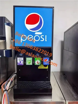 CE Certificated Cold Drink Pepsi Cola Soda Water Beverage Carbonated Soft Sparkling Drink Dispenser Machine
