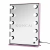 CE Certificated Pure Aluminum Frame Hollywood Style LED lighted Makeup Mirror,Mirror Changing Easily