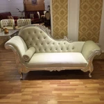 CH11 curved chaise lounge wood carved chaise lounge cheap chaise lounge