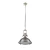 Import Chandelier Lighting Vintage Luxury Satin Nickel Industrial Single Etched Glass Dome Pendant Lamp With Nice Glow from China